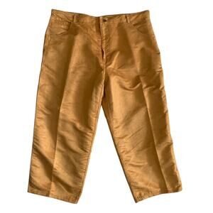 Pelle Pelle Men's Size 3XL Zipper Fly Polyester Drawstring Flat Front Y2K Pants